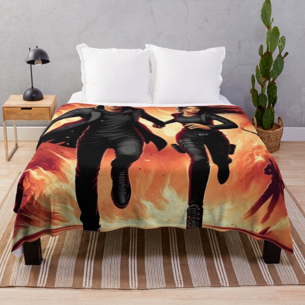 Item preview, "Fire Escape Duo:Dynamic Action Art" designed and sold by Adellisa.