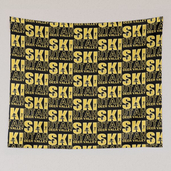 Item preview, Deer Valley Ski Yellow designed and sold by Red-forever.