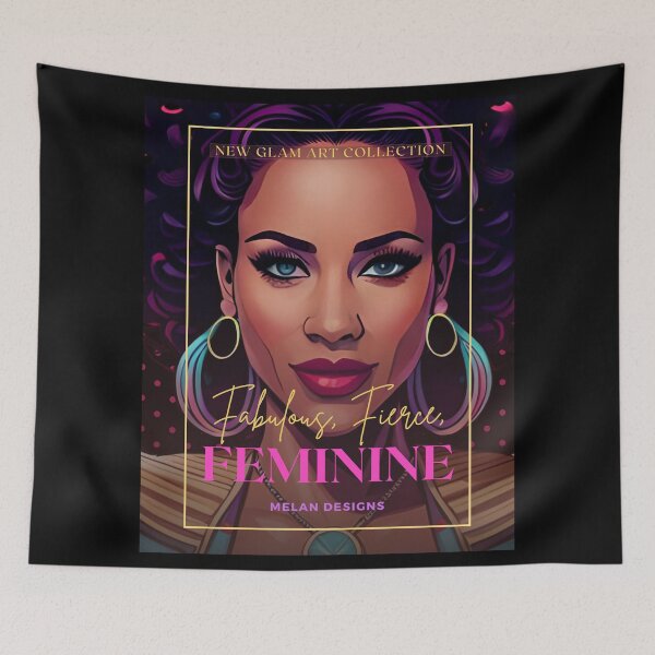 Item preview, Fabulous Fierce Feminine Pretty In Pink Gorgeous Woman designed and sold by Melan Designs.