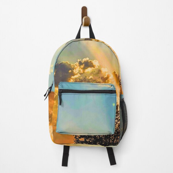 Item preview, Golden Rays Piercing Through Clouds- A Serene Evening Sky designed and sold by Adellisa.