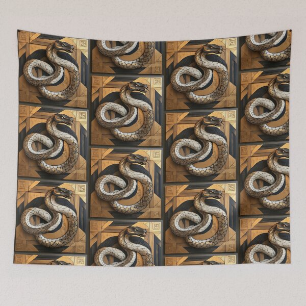 Item preview, Snake carved in wood designed and sold by OneMillionSpot.