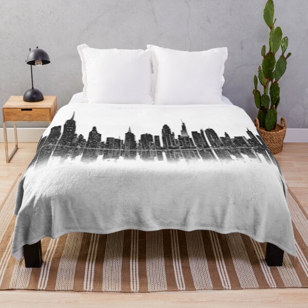 Item preview, Sketch of a Cityscape in Black and White designed and sold by Adellisa.