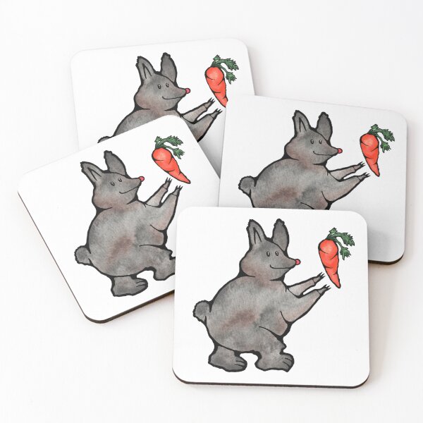 Item preview, Bunny Chasing Carrots designed and sold by Kimcreatingart.