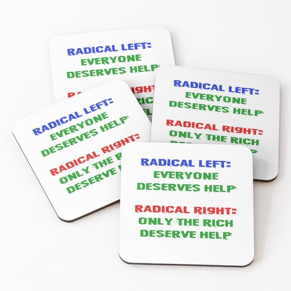 Item preview, Radical Left vs Radical Right designed and sold by Signs for Dark Times.