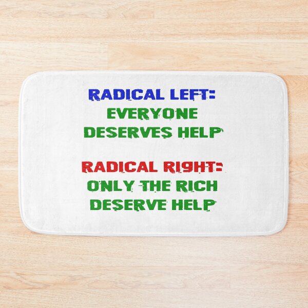 Item preview, Radical Left vs Radical Right designed and sold by Signs for Dark Times.