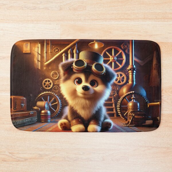 Item preview, Steampunk Swedish Lapphund designed and sold by Sillytoe.