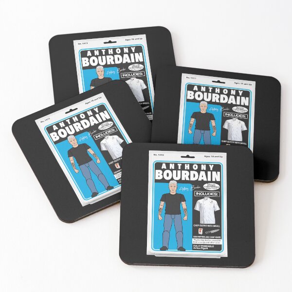 Item preview, Anthony Bourdain Action Figure - Iconic Chef Series designed and sold by ourkid.