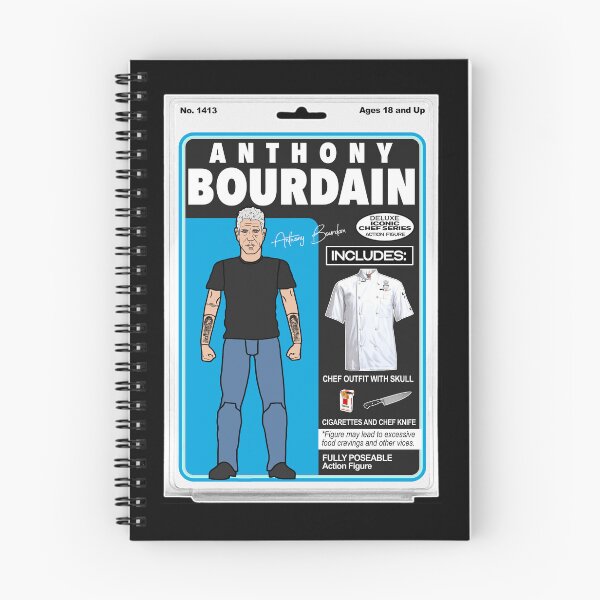 Item preview, Anthony Bourdain Action Figure - Iconic Chef Series designed and sold by ourkid.