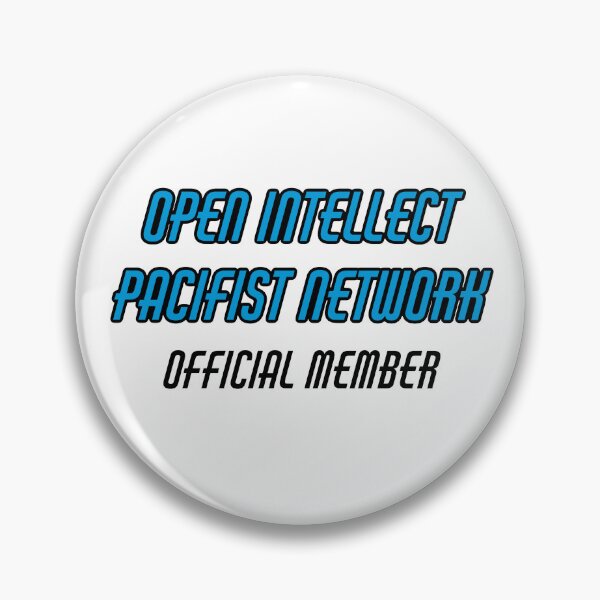 Item preview, Open Intellect Pacifist Network designed and sold by LightsongTees.