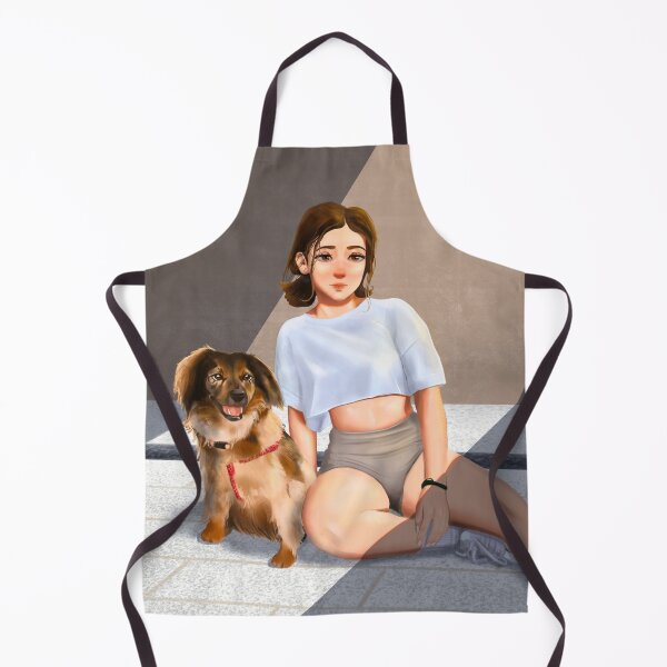 Item preview, Girl with dog designed and sold by DylanArayaArt.