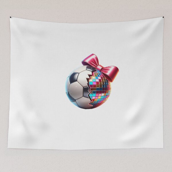 Item preview, Soccer Disco Ball Design designed and sold by STTdezign.