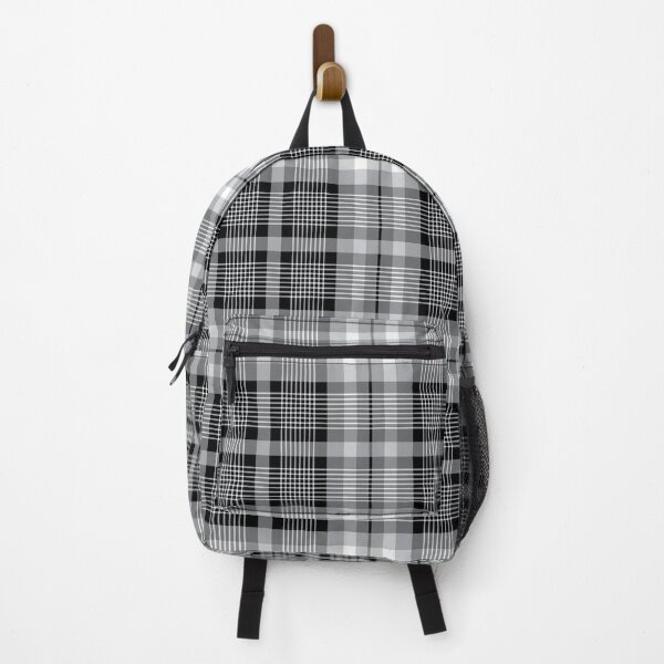 Item preview, Black , gray and white Tartan pattern designed and sold by iCraftCafe.
