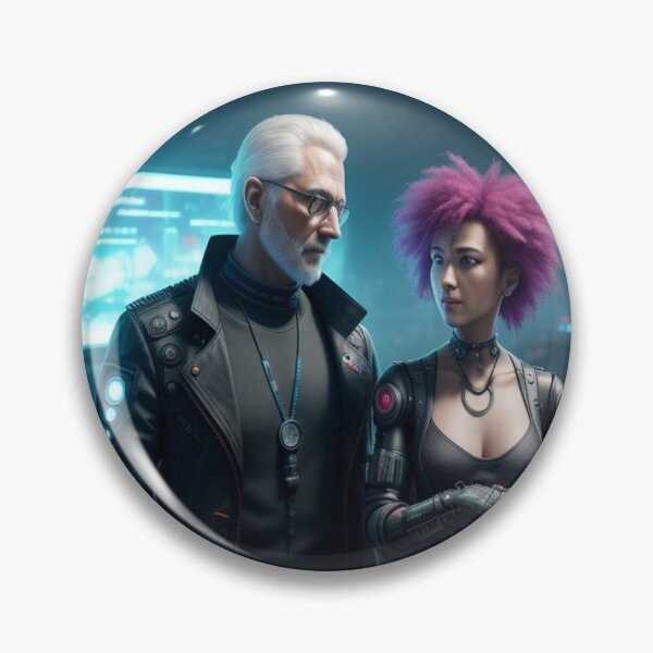 Item preview, Scifi Cyber Inventor Scientist designed and sold by highplacidity.