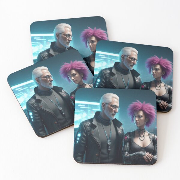 Item preview, Scifi Cyber Inventor Scientist designed and sold by highplacidity.