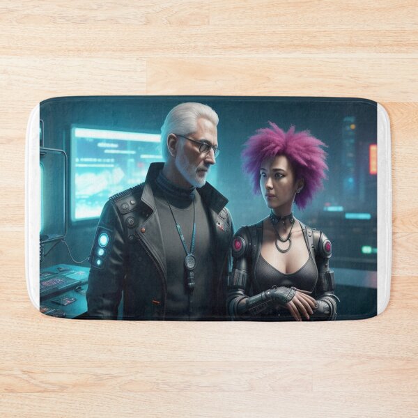 Item preview, Scifi Cyber Inventor Scientist designed and sold by highplacidity.