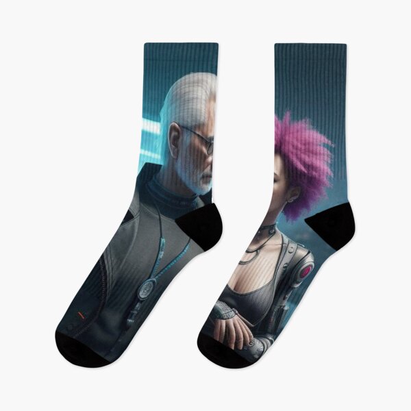 Item preview, Scifi Cyber Inventor Scientist designed and sold by highplacidity.