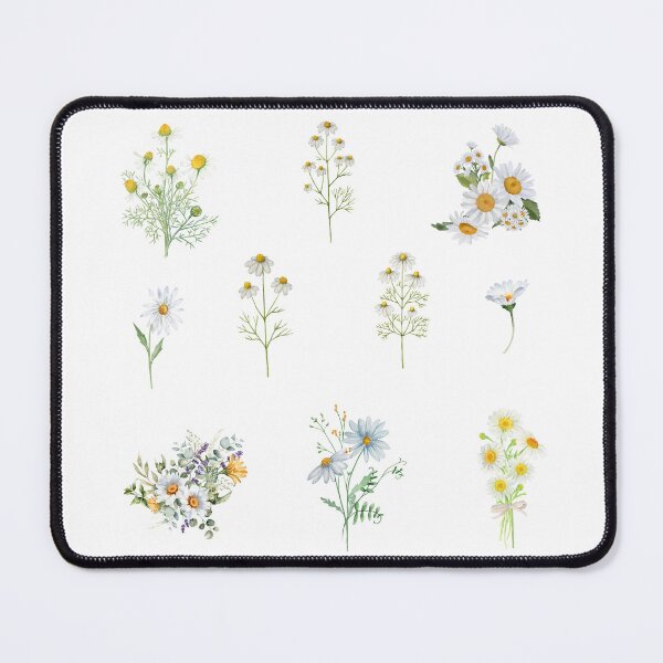 Item preview, Watercolor Chamomile Flowers  designed and sold by silviaol.