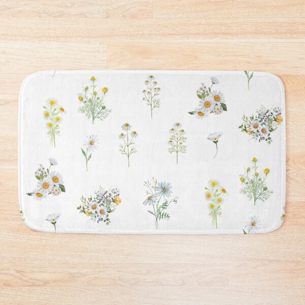 Item preview, Watercolor Chamomile Flowers  designed and sold by silviaol.
