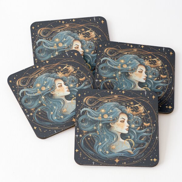 Item preview, Aquarius - February 3rd, 2024 designed and sold by Astrology Horoscope Art.
