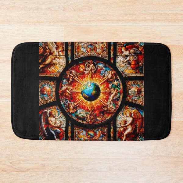 Item preview, Stained glass window for the world#3 designed and sold by Helios Be. Lavsh.