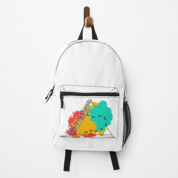 Vista previa del artículo con la obra «Arte motivacional de hormigas en 3D con colores brillantes.», diseñado y vendido por reyhanidesign.