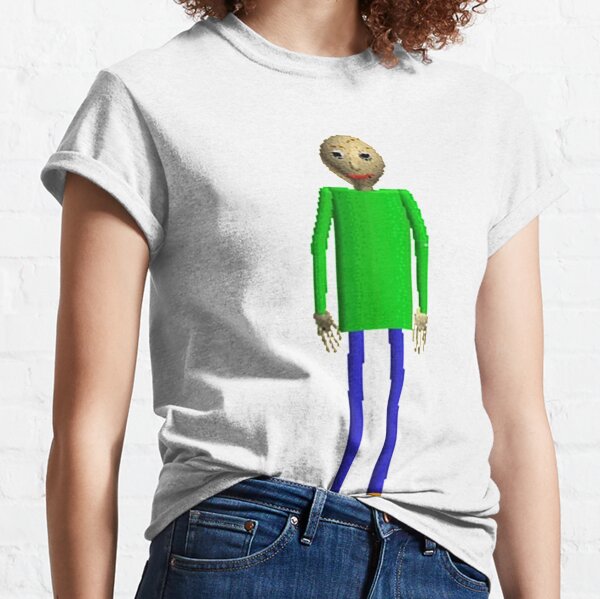 Baldi T Shirts Redbubble - playtime baldi shirt roblox