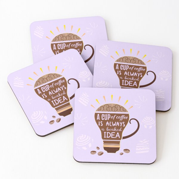 Item preview, Coffee mug in the form of a light bulb with text designed and sold by amatiana.