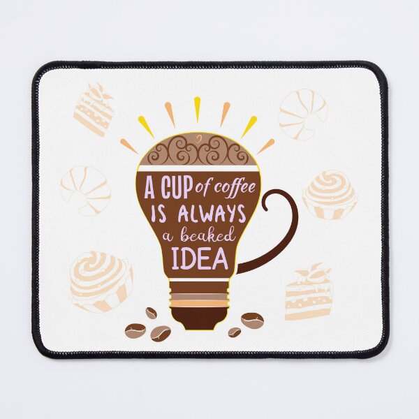 Item preview, Coffee mug in the form of a light bulb with text designed and sold by amatiana.