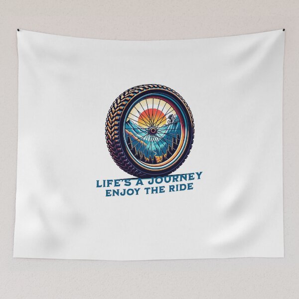 Item preview, Life's a journey, enjoy the ride! designed and sold by Birkenmann.
