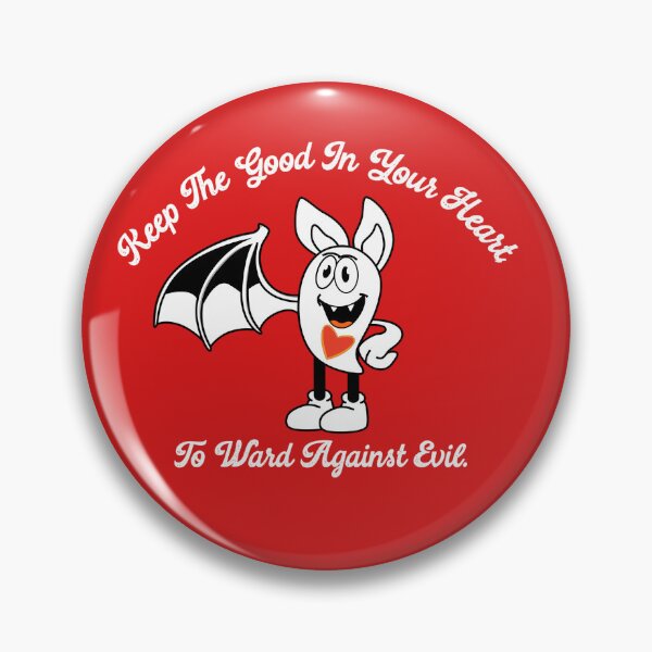 Item preview, Keep the love in your heart, to ward against evil.  designed and sold by spinningvisions.