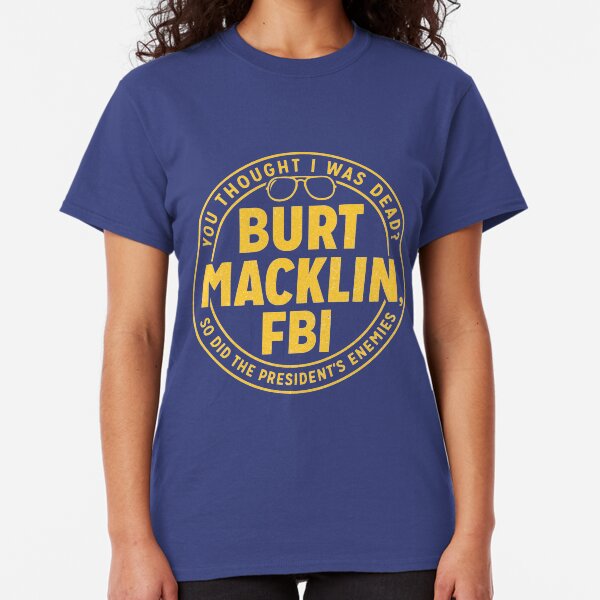 Parks and Rec Burt Macklin FBI Classic T-Shirt