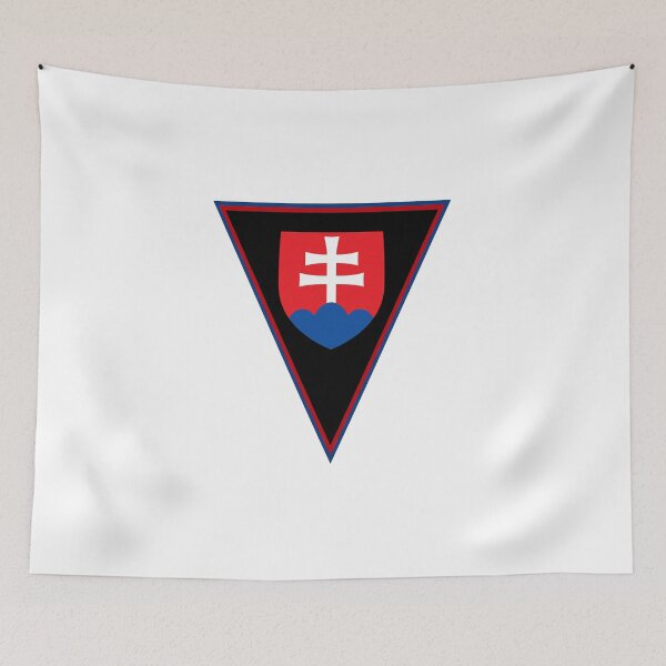 Item preview, Slovakia Flag & Coat of arms designed and sold by adamst555.