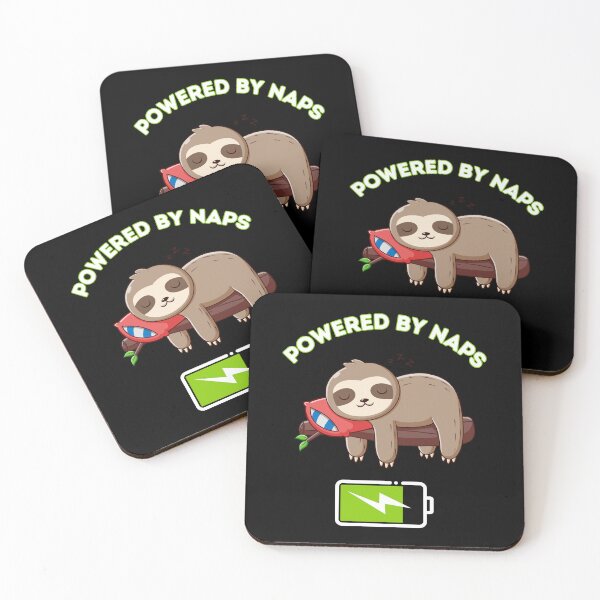 Item preview, Powered By Naps (for dark colors) designed and sold by LongHaulHumor.