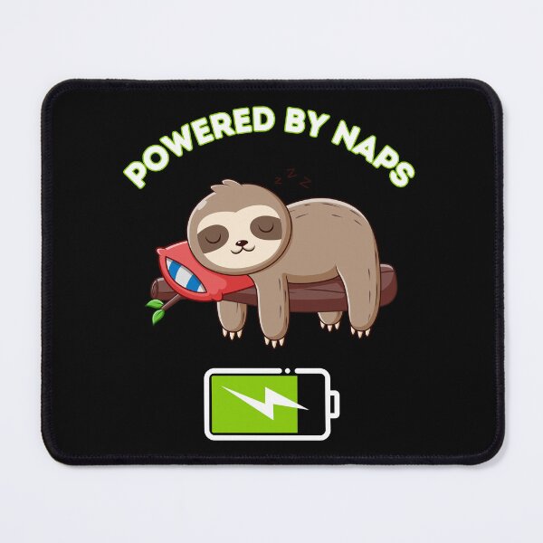 Item preview, Powered By Naps (for dark colors) designed and sold by LongHaulHumor.