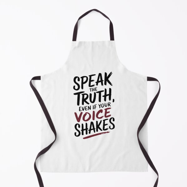 Item preview, Speak the truth, even if your voice shakes designed and sold by Mateusz Majcherek.