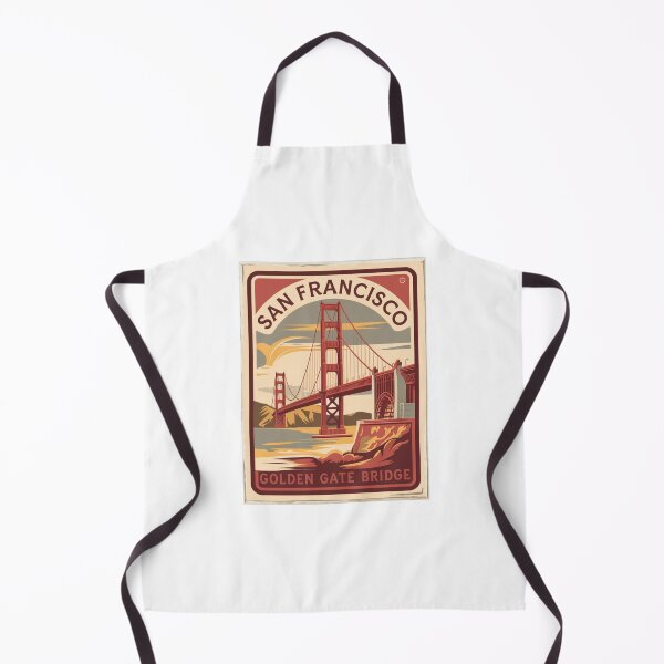 Item preview, San Francisco Golden Gate Bridge Retro designed and sold by Mateusz Majcherek.