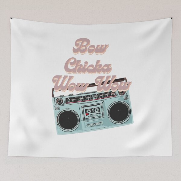 Item preview, Bow chicka wow wow 80 boom box  designed and sold by TaraPen.