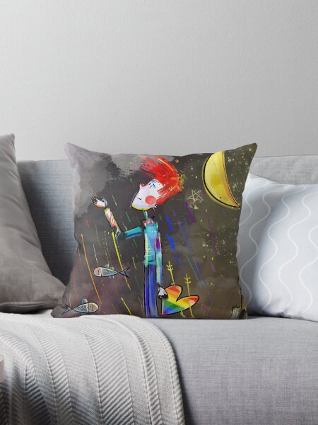 Item preview, Artistic colorful rainbow heart in the night sky designed and sold by eva-daniil.