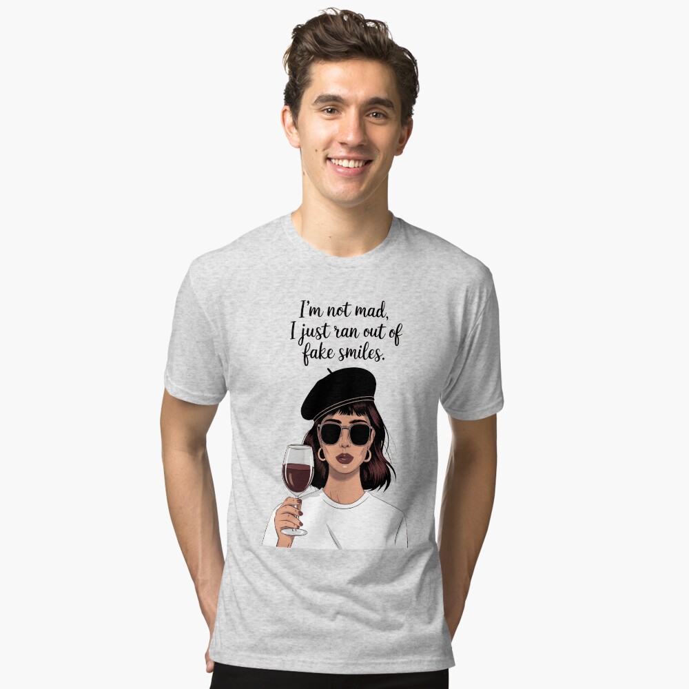 Item preview, Tri-blend T-Shirt designed and sold by MRGOOD-SHOP.