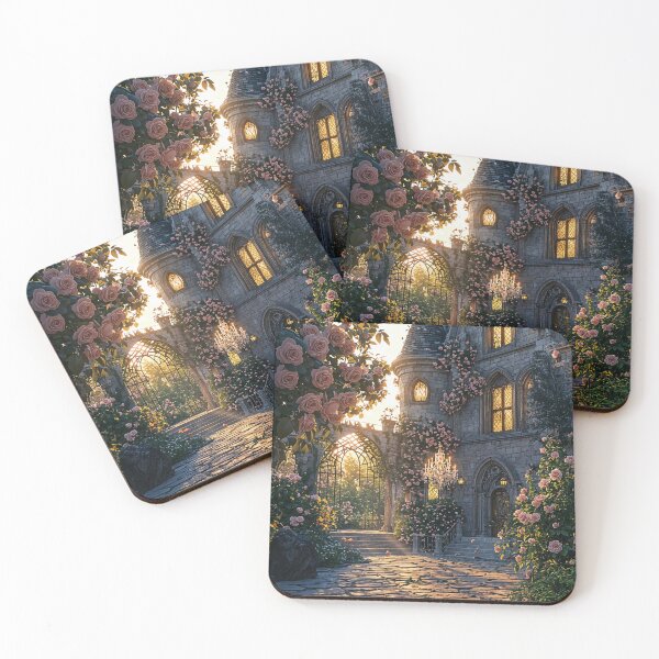 Item preview, Enchanted Castle of Roses designed and sold by oanaunciuleanu.