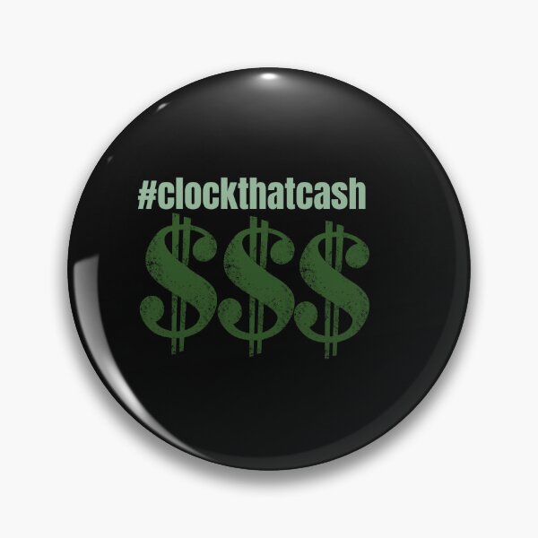Item preview, Clock That Cash Tshirts  designed and sold by Shevonda Thomas.
