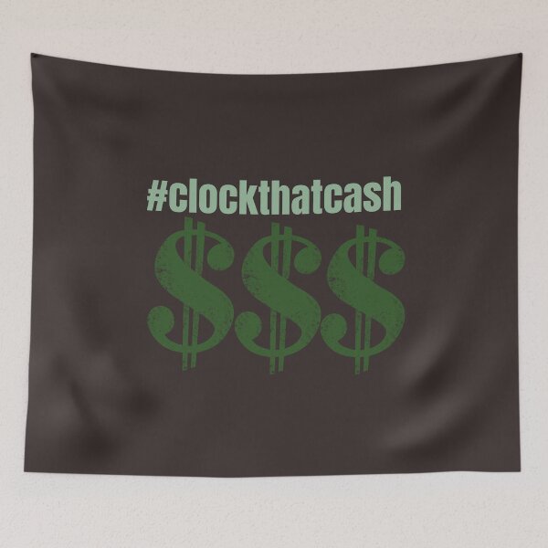 Item preview, Clock That Cash Tshirts  designed and sold by Shevonda Thomas.