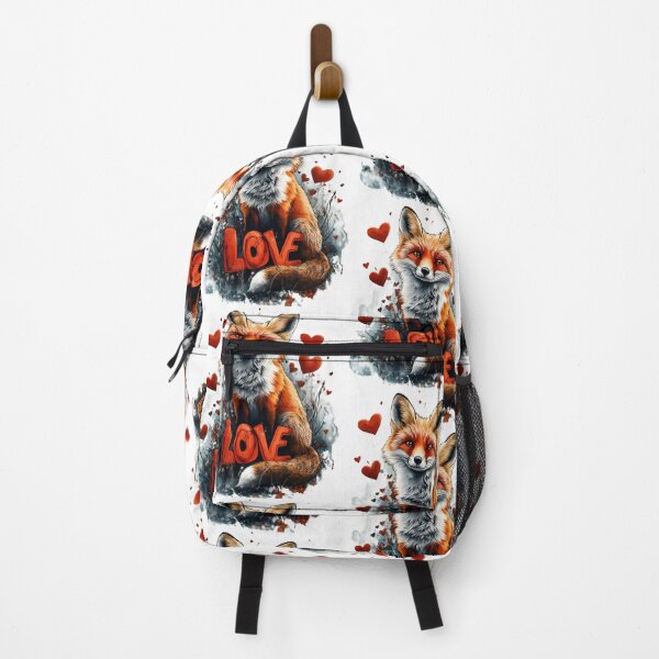 Item preview, Love Cute Fox Happy Valentines Day designed and sold by GearGrafix.