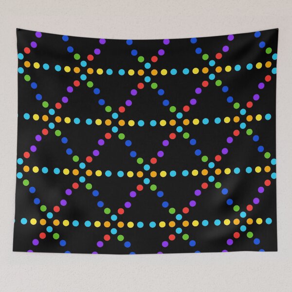 Item preview, polka dot,triangles pattern designed and sold by cutecrazytshirt.