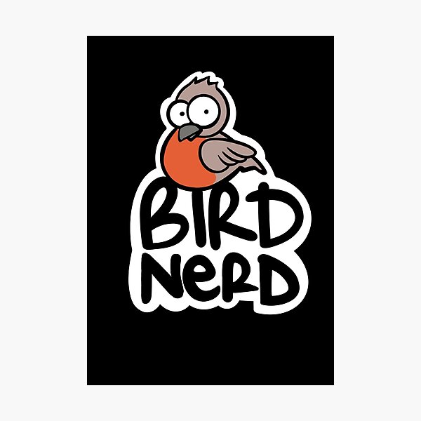 Artikelvorschau, Vogel-Nerd - Rotkehlchen entworfen und verkauft von Antipodebird.