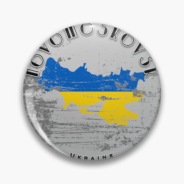Item preview, Novomoskovsk Ukraine Flag Worn  designed and sold by World Designs.