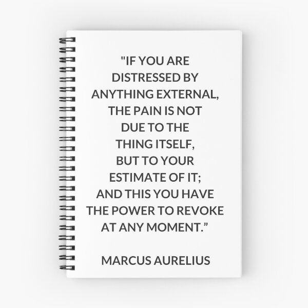 Item preview, MARCUS AURELIUS  Stoic Philosophy Quote designed and sold by Inspirationmotivation.