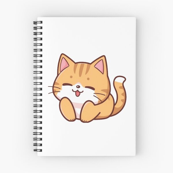 Item preview, Orange Cat Purring designed and sold by OhshunStudios.