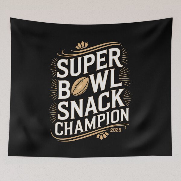 Item preview, Super bowl snack champion 2025 designed and sold by VividDripCo.
