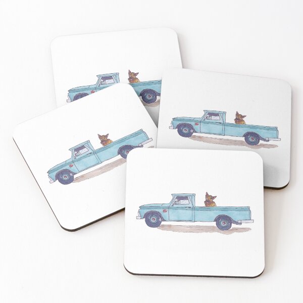 Item preview, Little Blue Truck with Dog designed and sold by inKseparable.